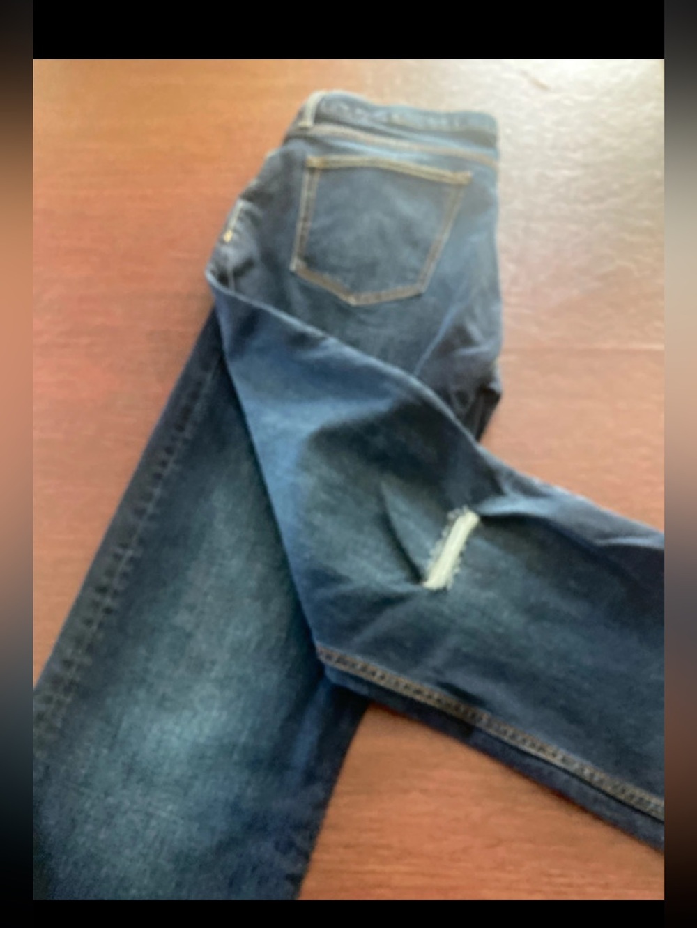 Old Navy Men's Dark Blue Slim Straight Jeans